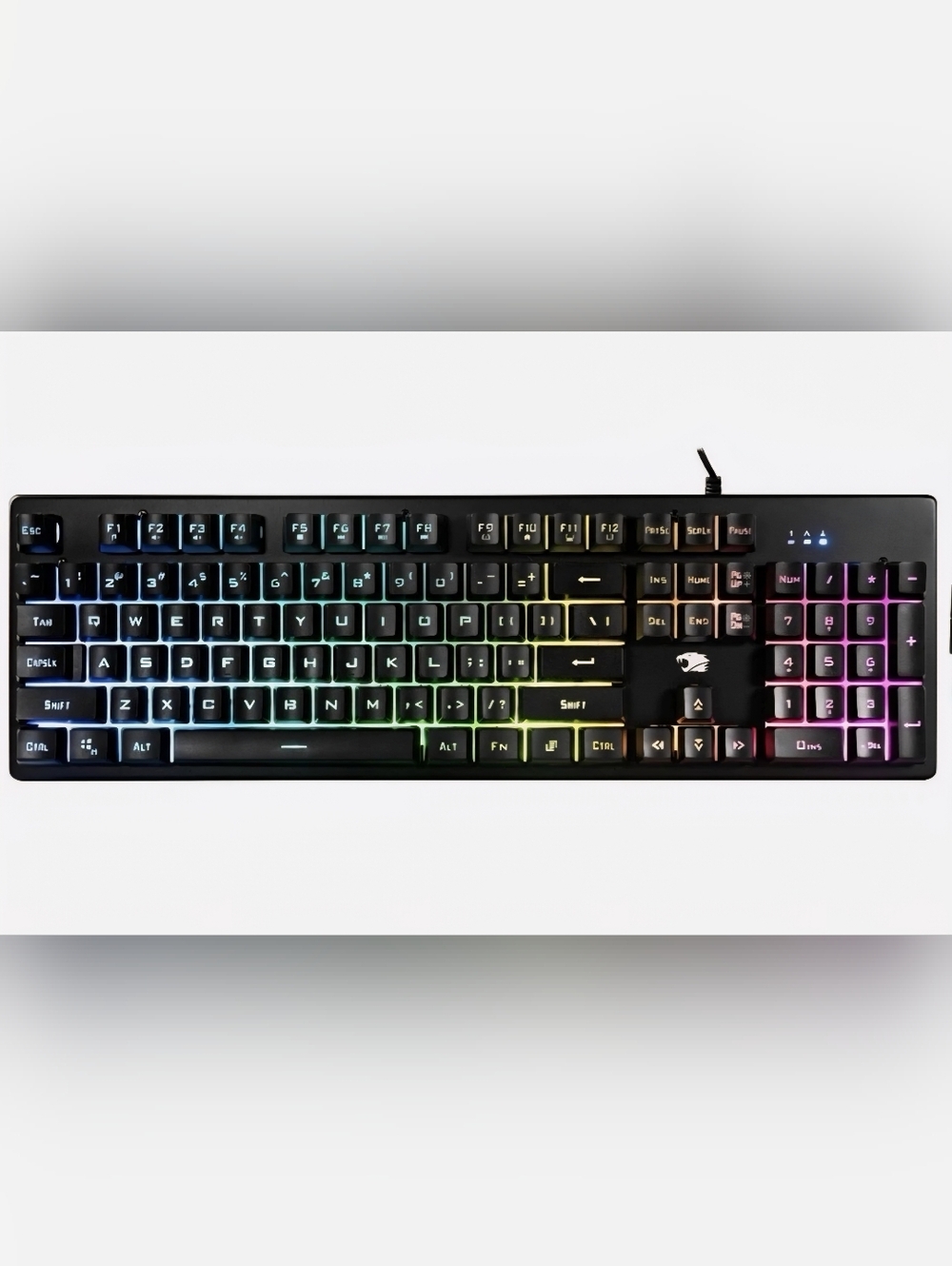 Backlit Mechanical Gaming Keyboard - Black